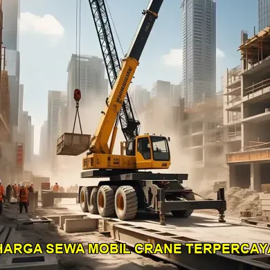 Panduan Memilih Harga Sewa Mobil Crane untuk Proyek Gedung Tinggi